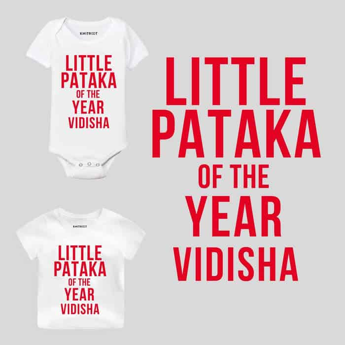 Little Pataka Of the Year Baby Wear diwali attire