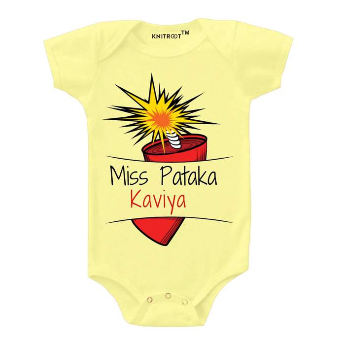 Miss Pataka Onesie (Yellow)