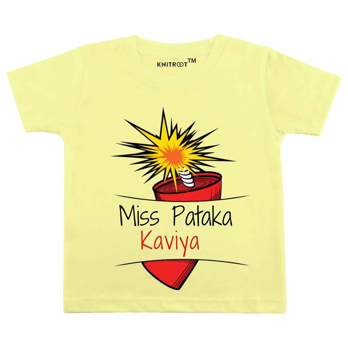 Miss Pataka T-shirt (Yellow)