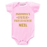Mommy Little Firecracker Baby Wear
