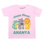 My First Diwali Animals Theme Baby Wear