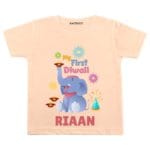 My First Diwali Elephant Baby Wear