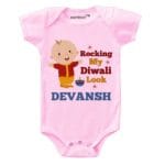 Rocking My Diwali Look Design Baby Wear