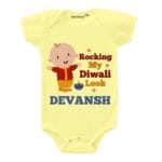 Rocking My Diwali Look Design Baby Wear