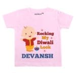 Rocking My Diwali Look Design Baby Wear