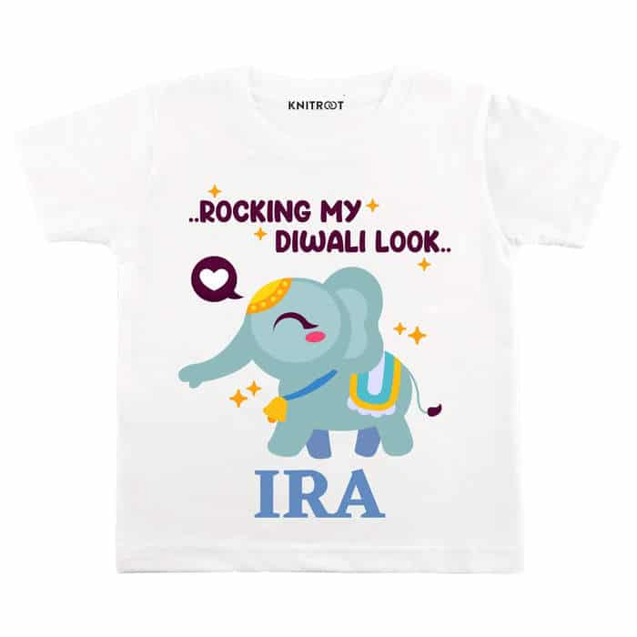 Rocking My Diwali Look T-shirt