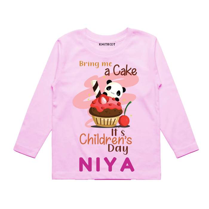 baby t shirts for childrens day specially made in pink color