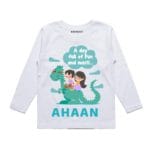 full day of fun and masti outfit in pink color