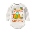 happy children day customized baby romper