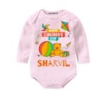 happy children day customized baby romper