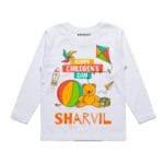 happy children day customized baby romper