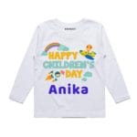 happy childrens day stated outfit for newborn baby