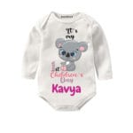 its my 1st children day newborn outfit