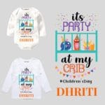 Its Party at My Crib Children's Day Party Baby Wear