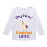 my first bhaidooj baby wear for boys