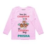 time for celebration its chilldren day t shirt