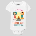 Lohri outfit for baby girl