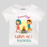 Lohri outfit for baby girl