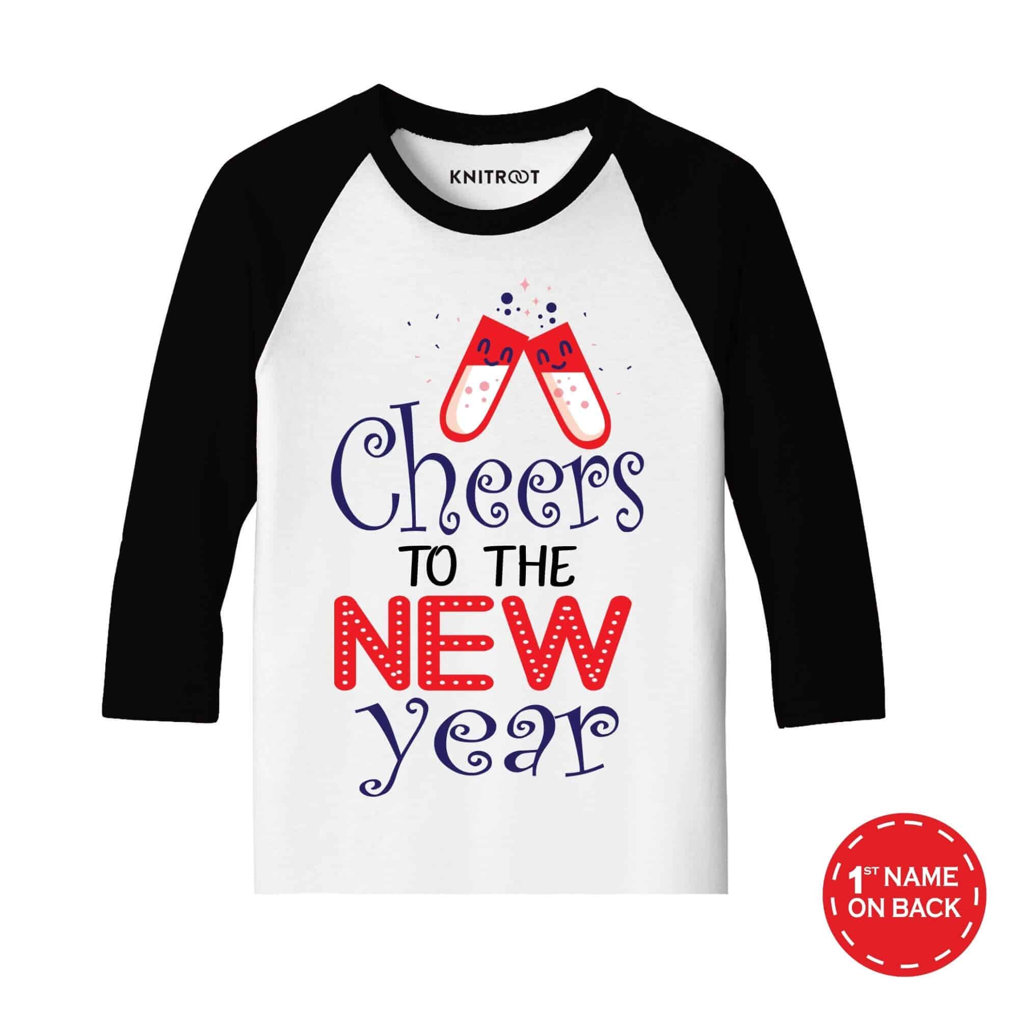 cheers to the new year tees