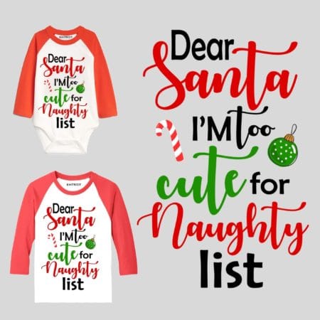 Dear Santa I am too cute