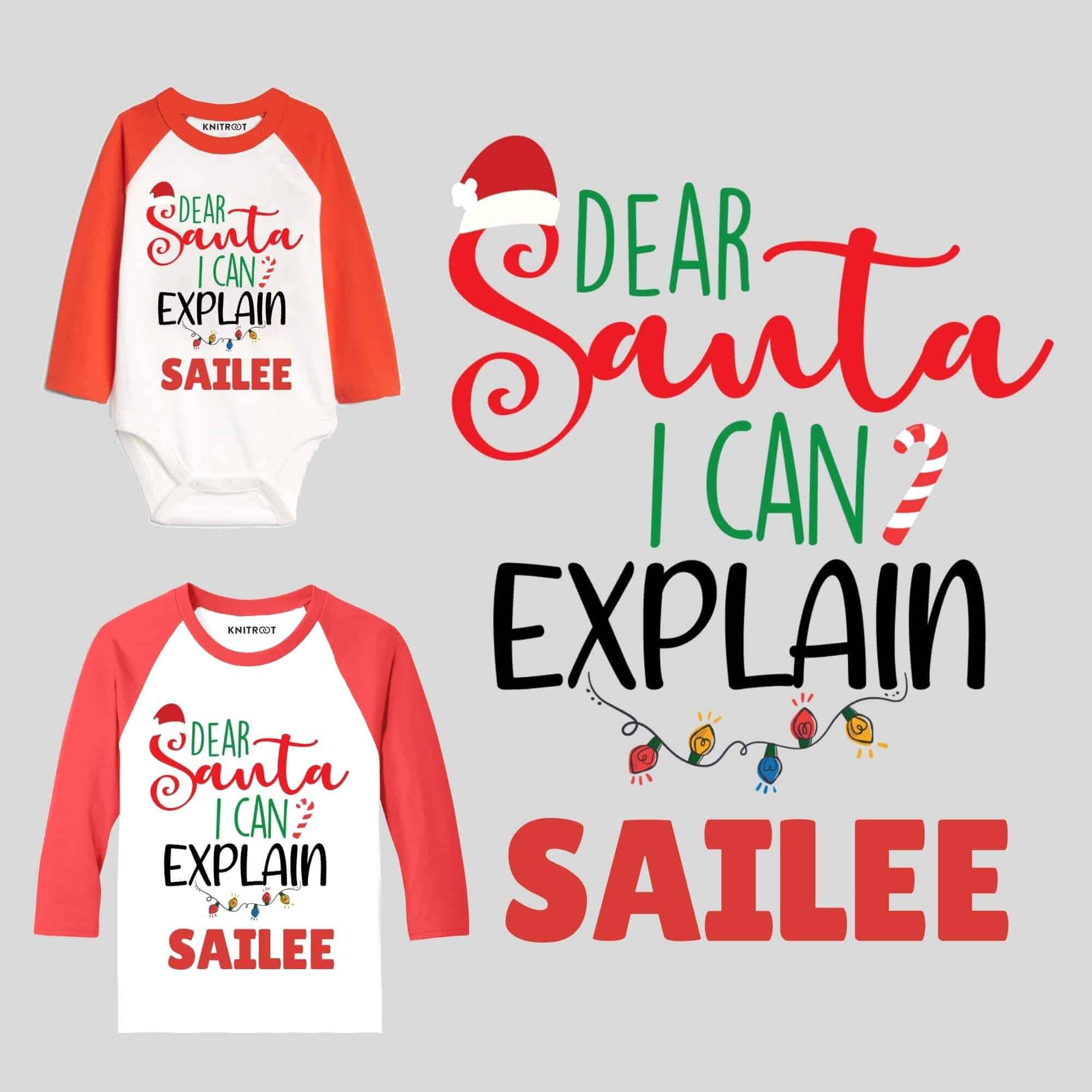 dear santa i can explain