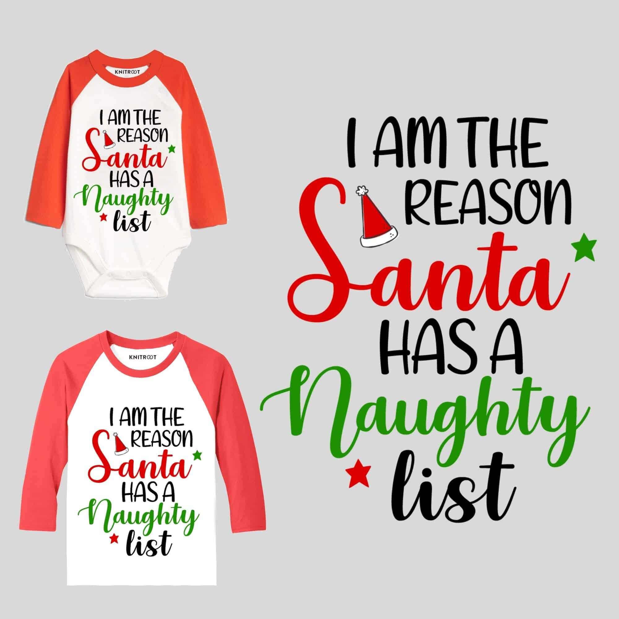 i am the reason santa has naughty list christmas day dress