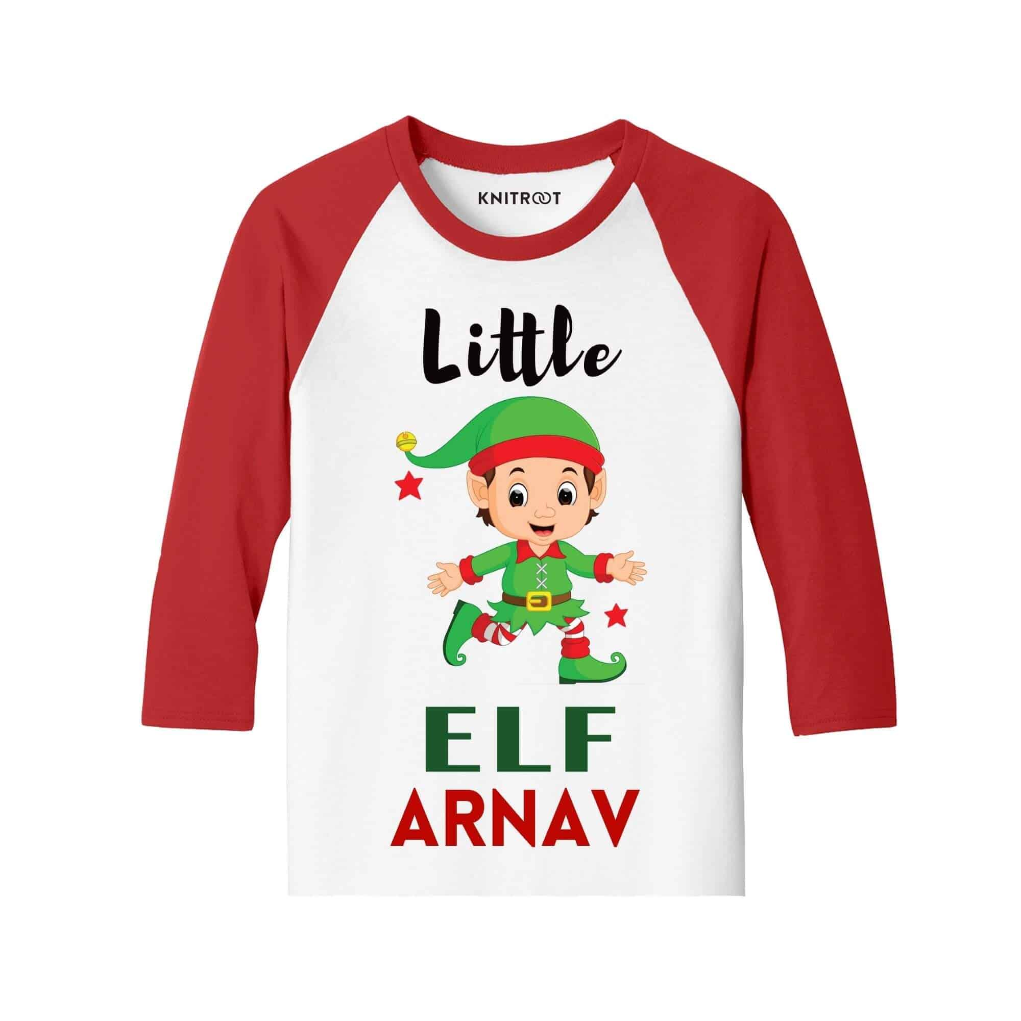 little elf t shirts for raglan