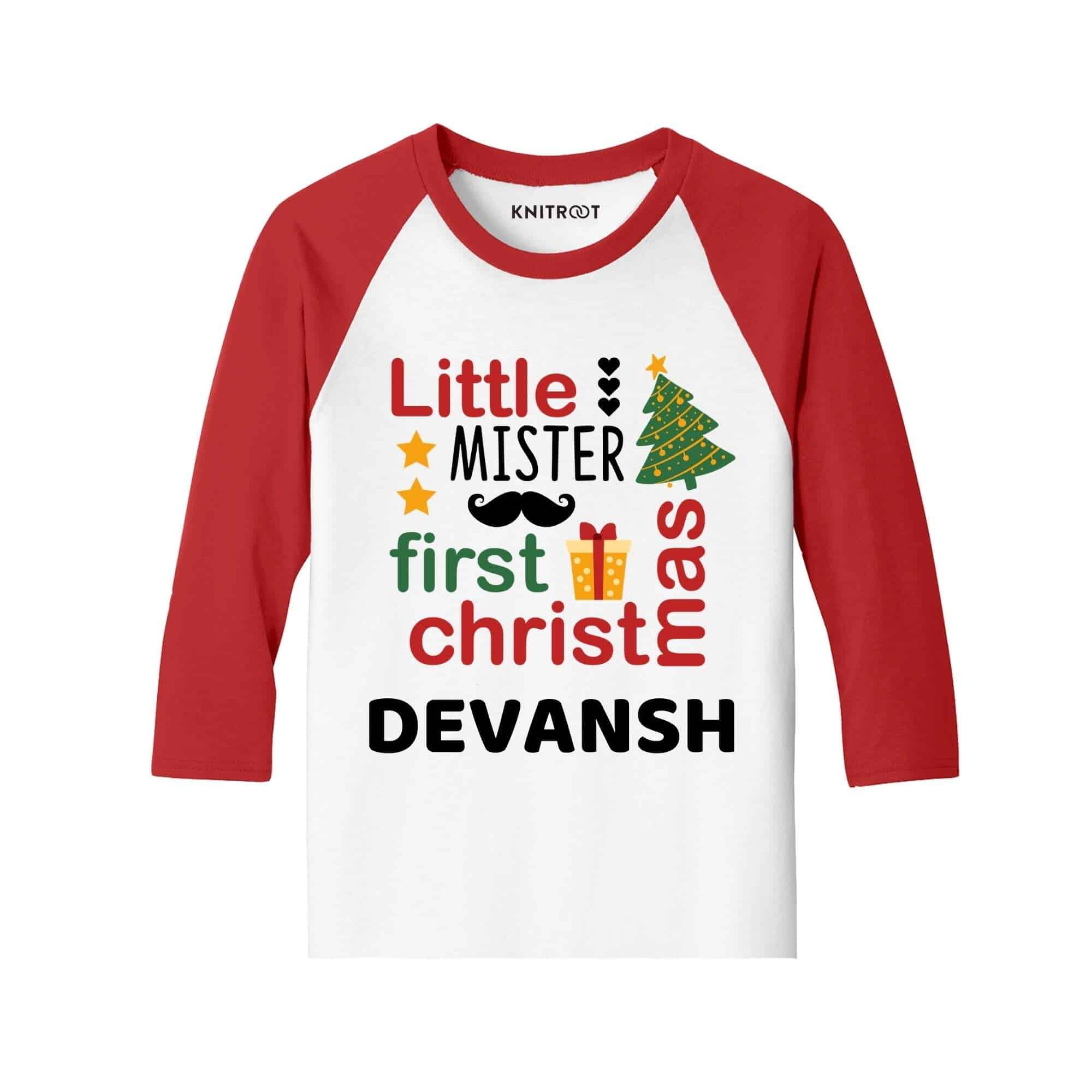 little mister first christmas t shirts