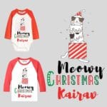 Meowy Christmas outfit