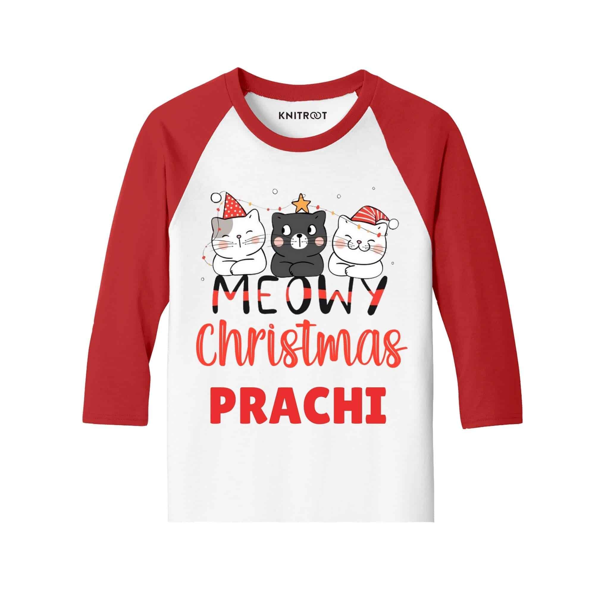 meowy christmas t shirts