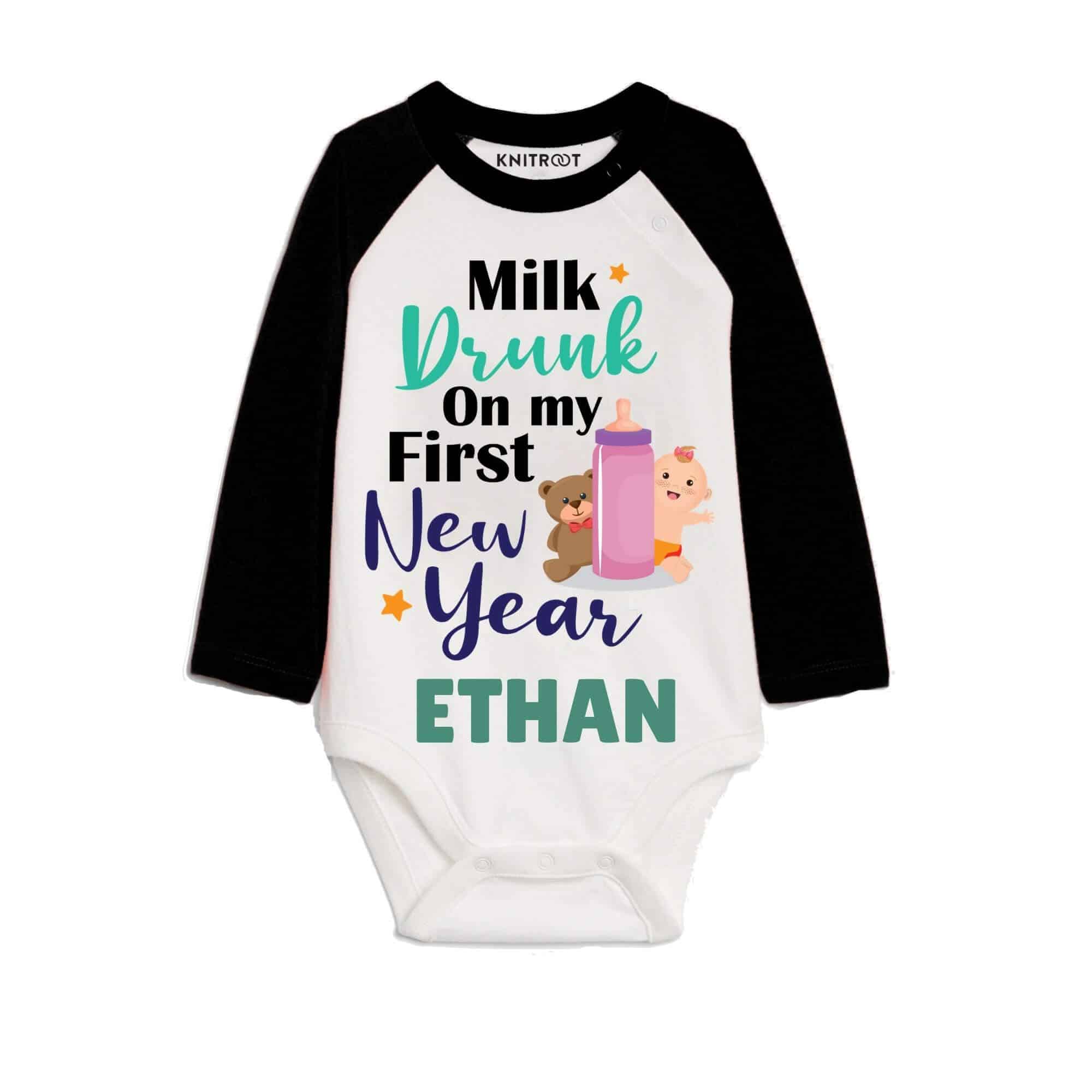 milk drink on the first new year tees