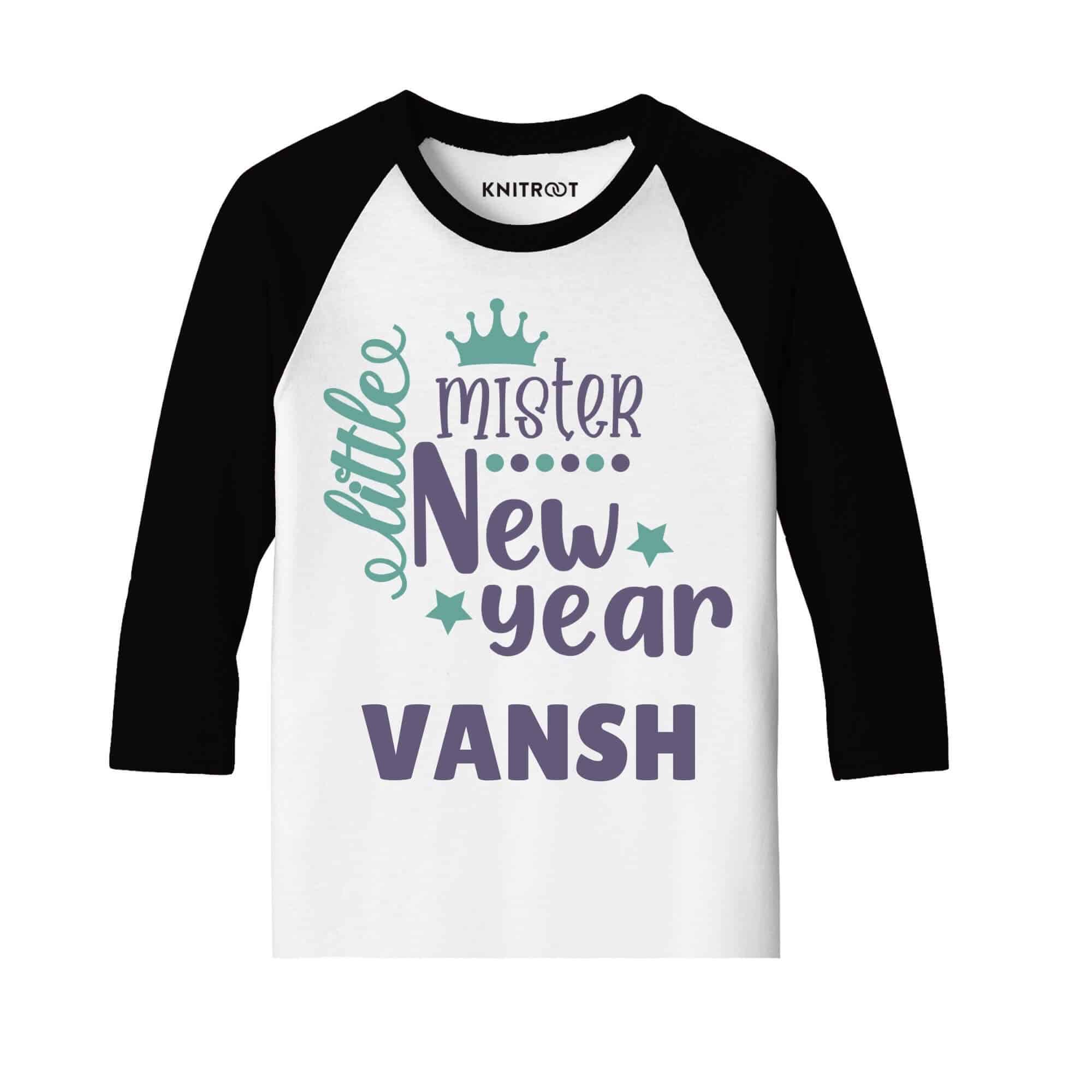 mister new year t shirt for boys