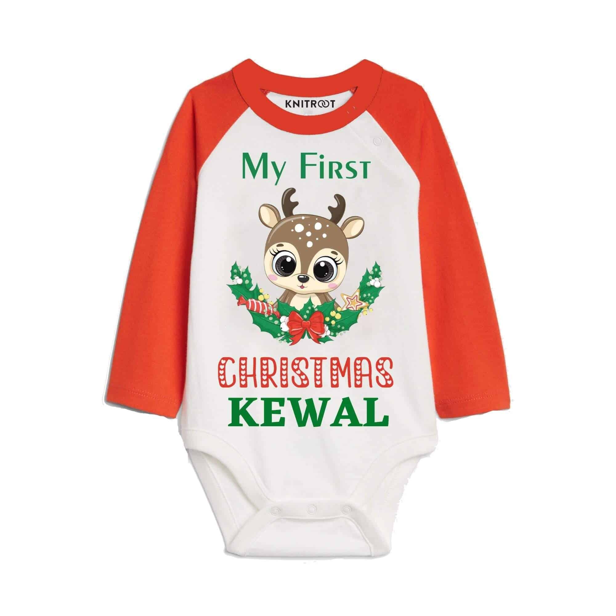 my first christmas baby clothes