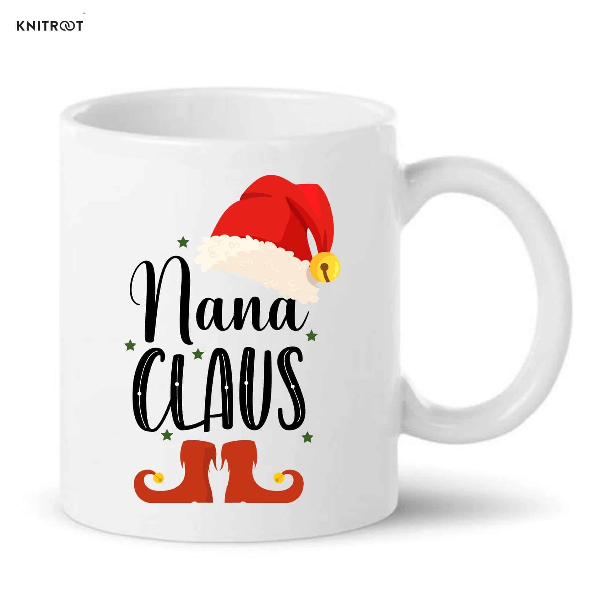 nana claus coffee tea mug
