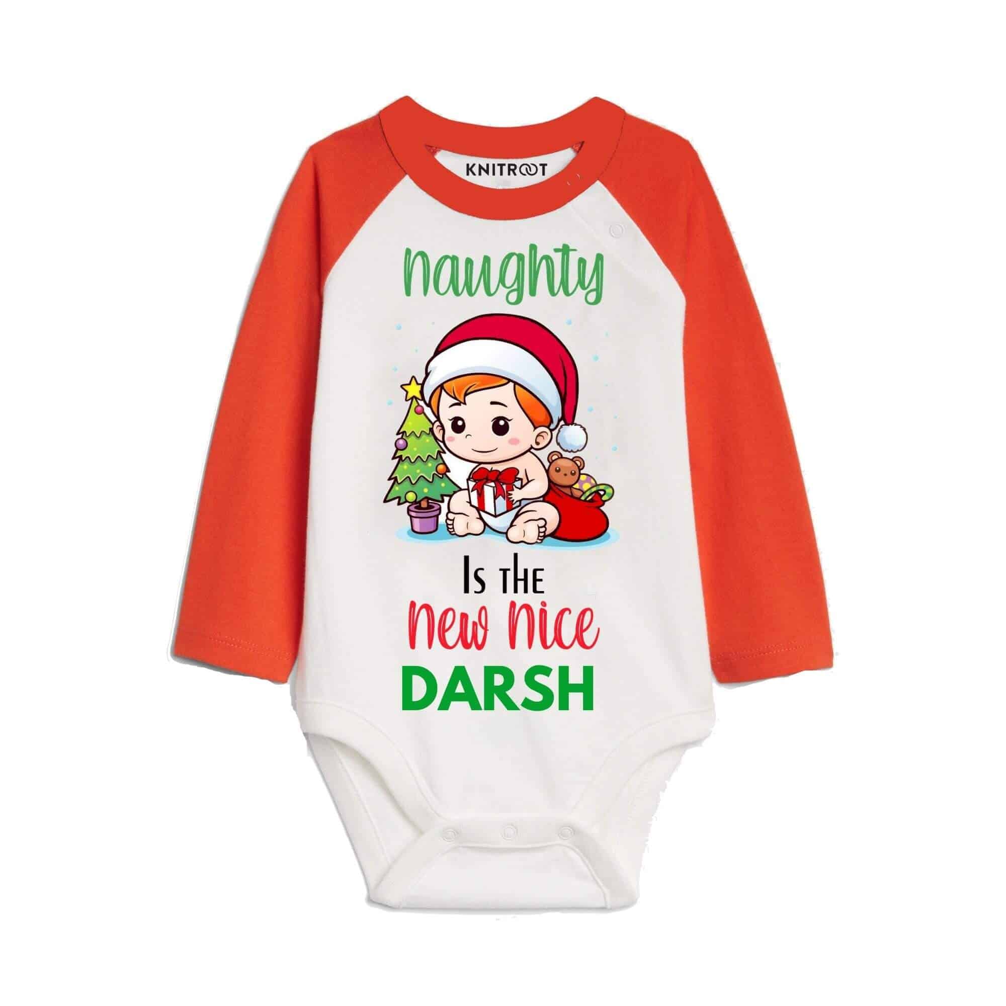 naughty is the new nice christmas onesie