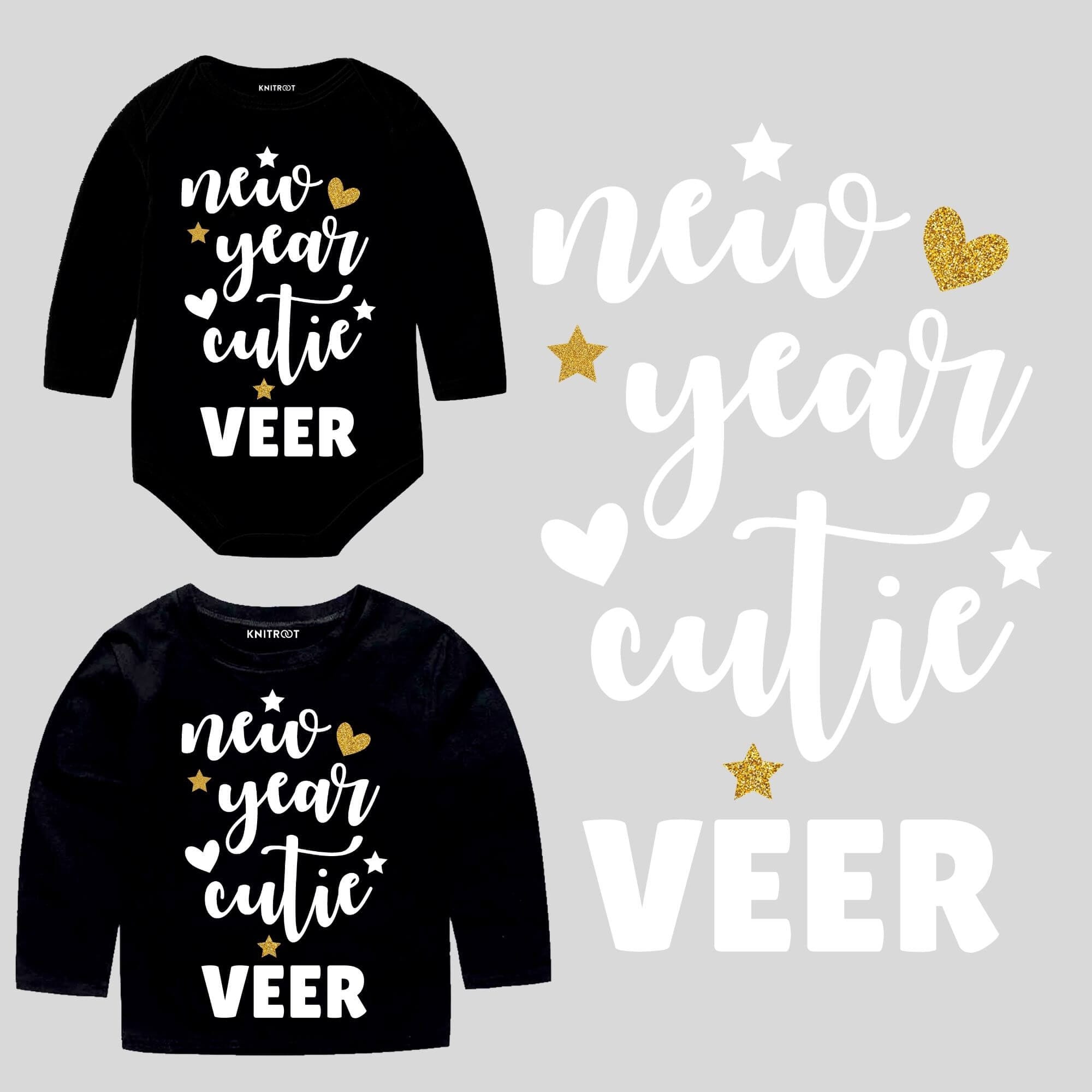 new year cutie outfit romper dress for girls