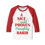 nice until proven christmas outfit