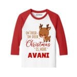 ohh deer christmas is here clothes for kids