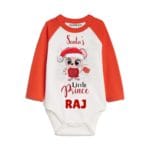 santas little prince baby boy outfit
