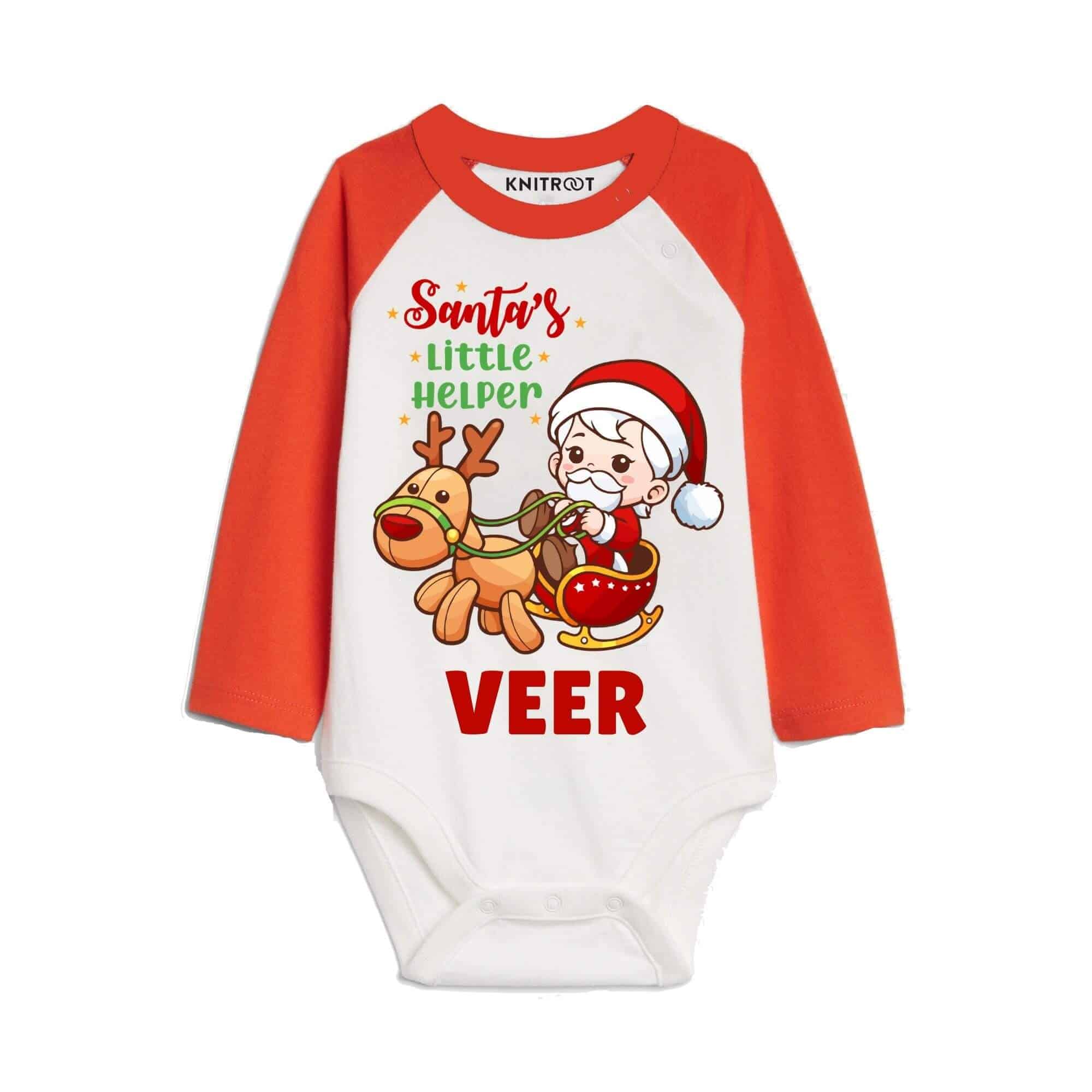 santas little helper onesie