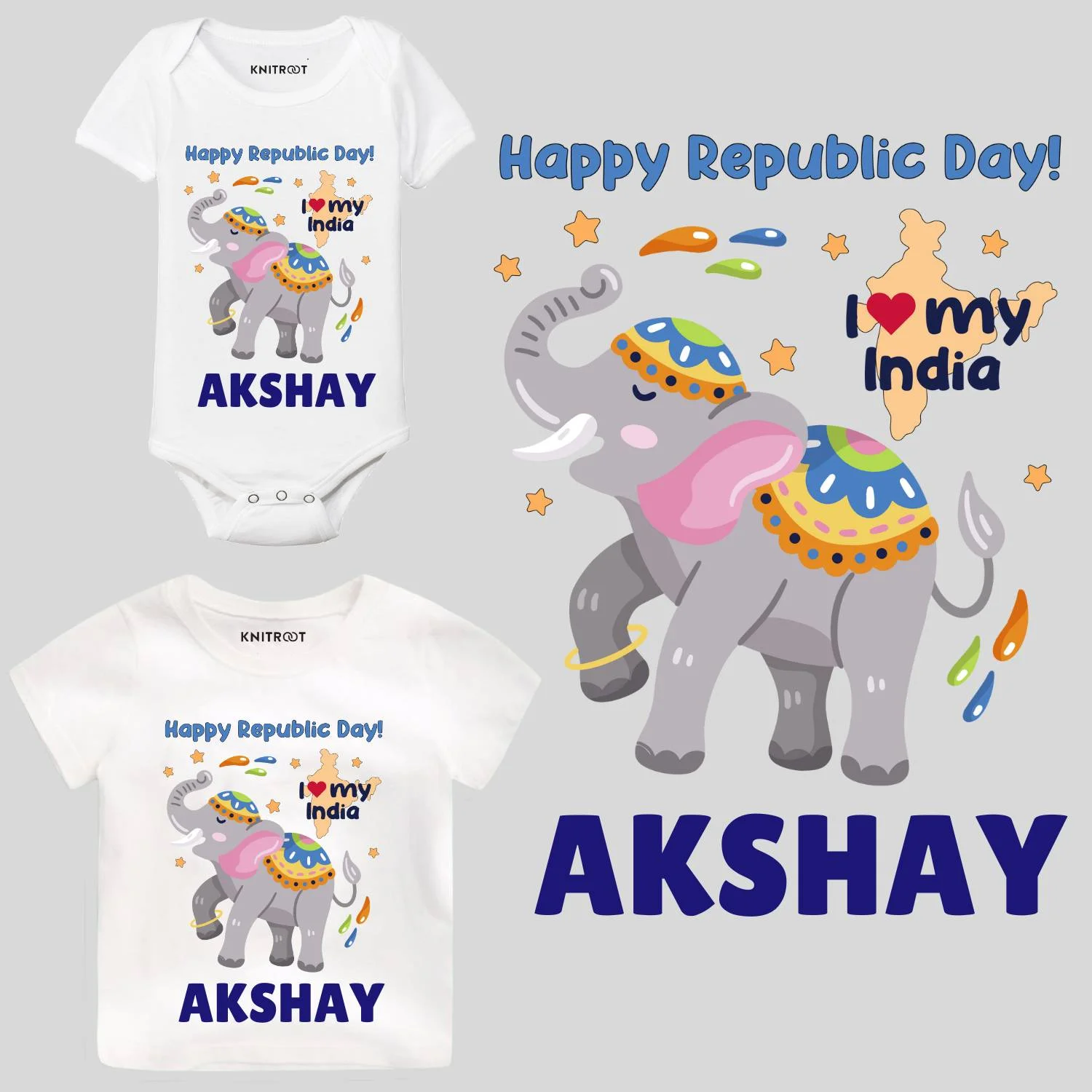 101 Happy Republic Day Baby Wear
