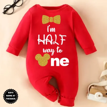 Half Birthday Baby Jumpsuit