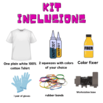 tie and dye t shirt kit