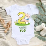 2 Month Birthday Baby Outfit
