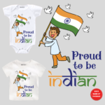 Proud To Be Indian Baby Outfit