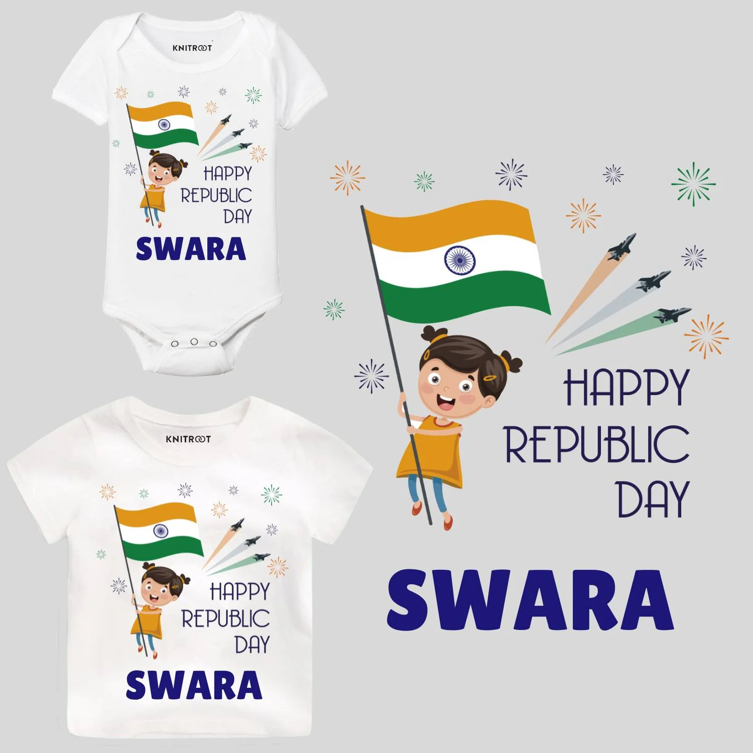 Happy Republic Day Outfit Baby Girl Happy Republic Day Outfit Baby Girl