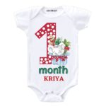 1 Month Birthday Baby Wear