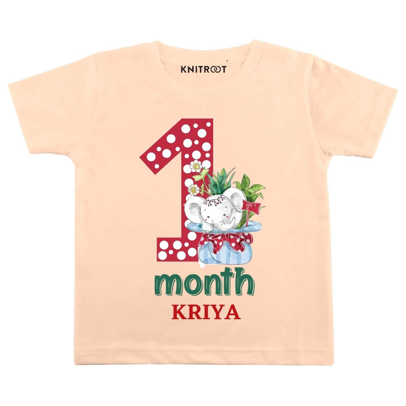 1 Month Birthday Baby wear