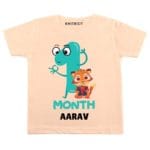 Happy 1st month Birthday Baby Outfit