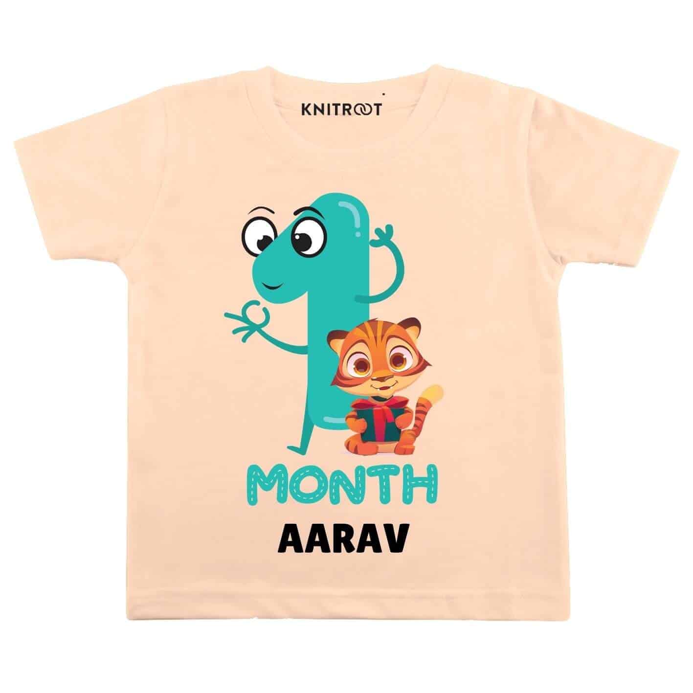1 month Birthday Baby Outfit
